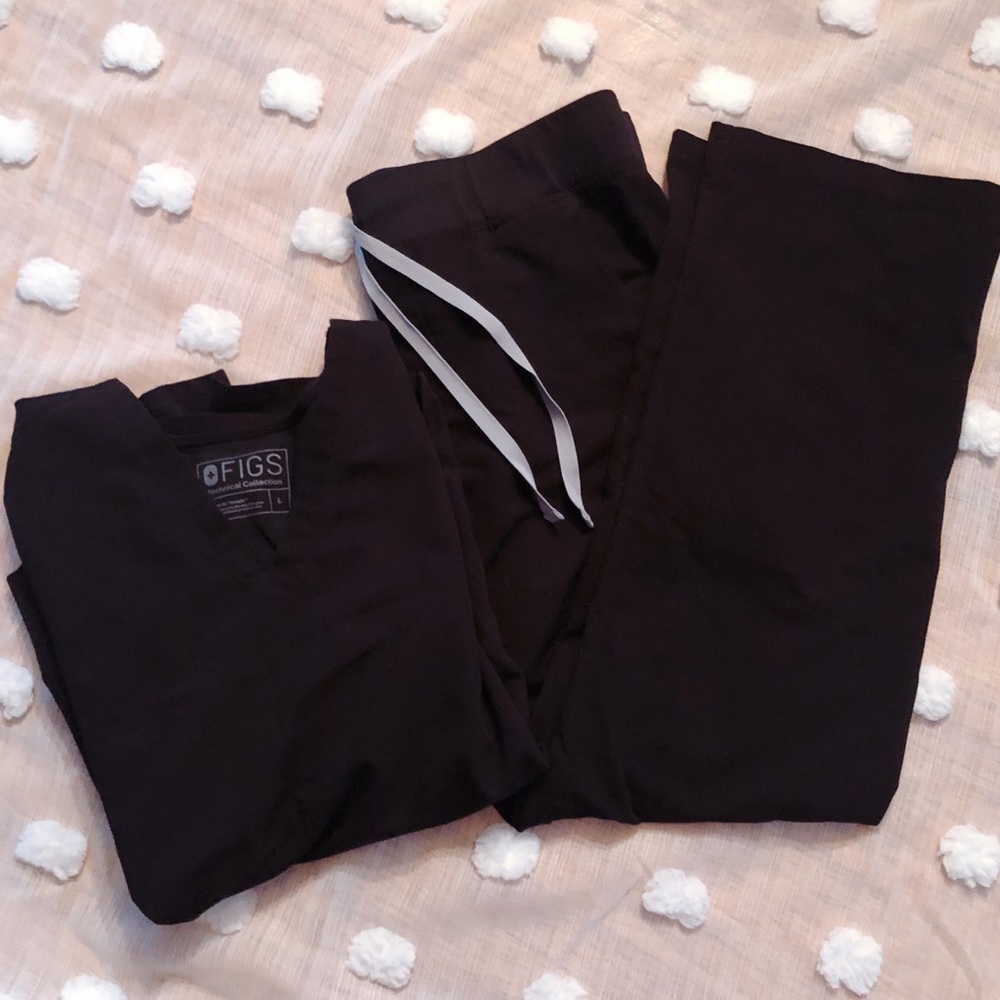 FIGS scrub set Kade cargo/Casma Top, L